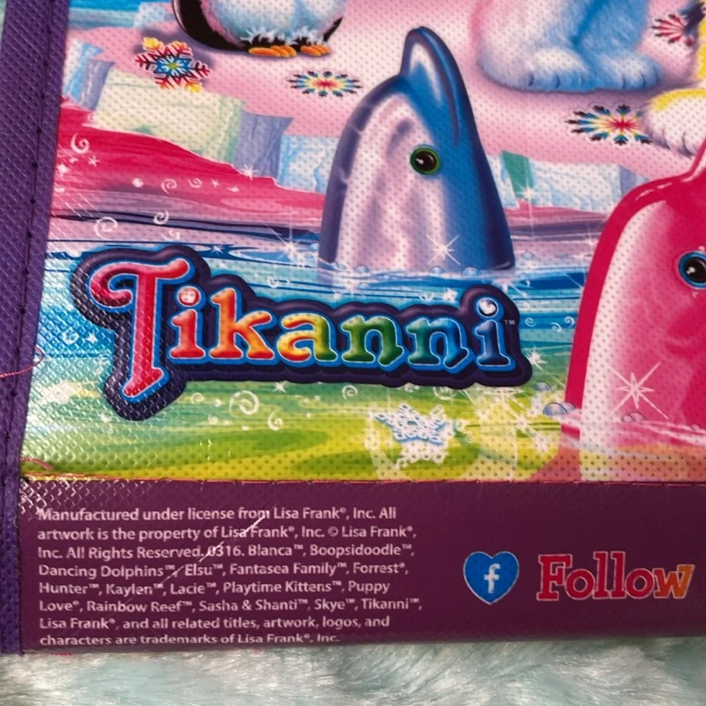 NWOT LISA FRANK Tri-Fold organizer - Picture 5 of 9